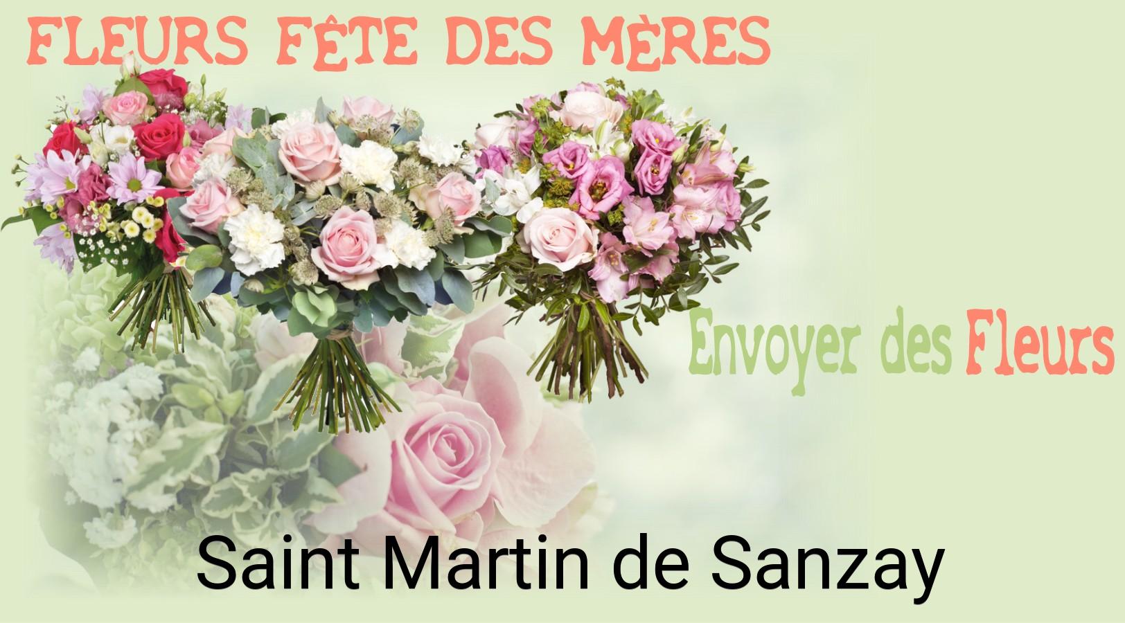 Bouquet de Fête des Mères livré à Saint-Martin-de-Sanzay